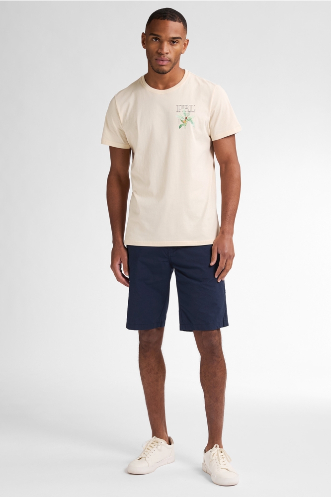 BACKPRINT T SHIRT NAUTICAL WALK M 1050 TSR688 0112 Seashell